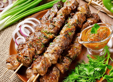 Chicken Seekh Kabab